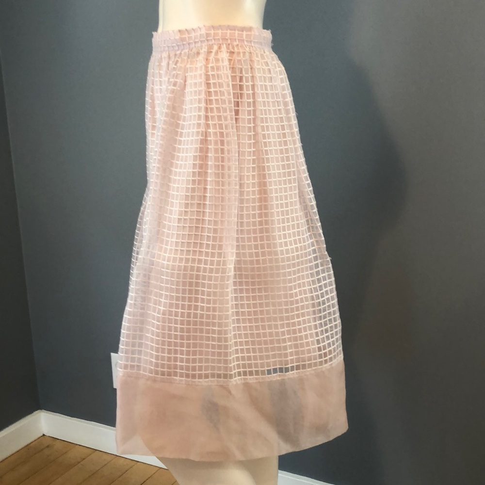 NWT Elizabeth and James Blush Pink Full Skirt SZ 6 - Picture 6 of 14